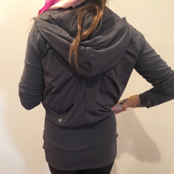 RARE  Lululemon Zip-Up Fitted Stretch Jacket Rare - Picture 5 of 7